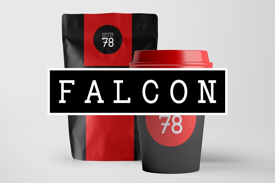Falcon Font preview